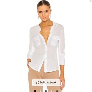 James Perse Standard Fit Button Up